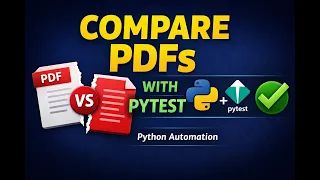 Compare Two PDF Files Using Pytest Python PDF Automation Testing Tutorial