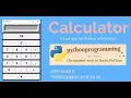 Calculator Jupyter NoteBook