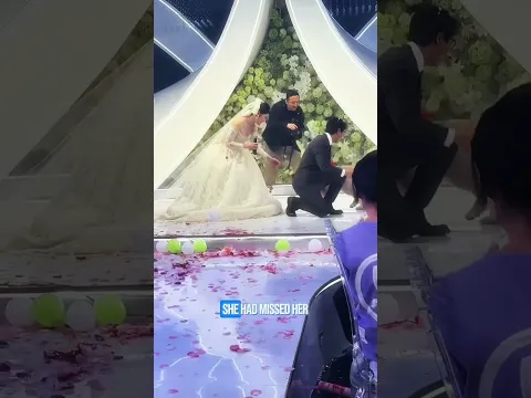 Bride Cried After Seeing Her Dog 😭