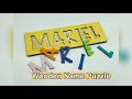 Wooden Name Puzzle with Glowforge