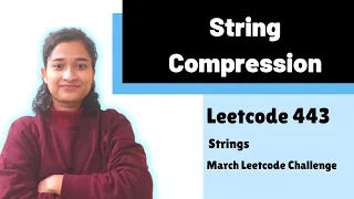 String Compression Leetcode 443 String