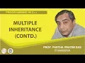 Multiple Inheritance Contd Lecture 51
