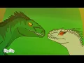 Download Lagu Spinosaurus X Rexy 5 Part // İndy Big Fight // New Giganotosaurus And New Love