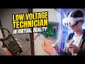 Learn Low Voltage Electrical Work in VR New VXRLabs CTE Experience