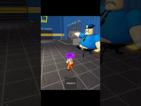 Thanos vs POLICE BOY 2 PLAYER ESCAPE PRISON! #shorts #roblox #trend