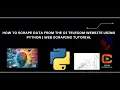 How to Scrape Data from the Oi Telecom Website Using Python Web Scraping Tutorial