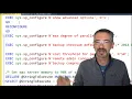 DBA Fundamentals Configuration sp configure