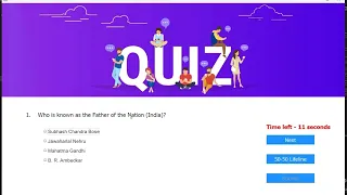Online Quiz Application in Java Swing Full Source Code on GitHub