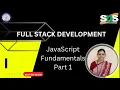 JAVASCRIPT FUNDAMENTALS PART 1 SUSMITHA S SNS INSTITUTIONS