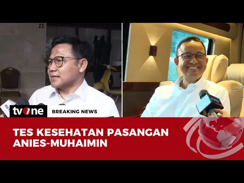 Anies-Cak Imin Jalani Tes Kesehatan di RSPAD Gatot Subroto