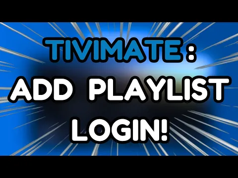 Download MP3 How To Add Playlist to Tivimate