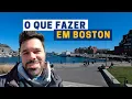 COMPLETE ITINERARY in BOSTON TIPS and MAIN Attractions UNITED STATES