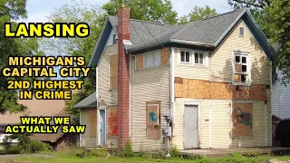 LANSING 2nd HIGHEST CRIME In Michigan - What We Actually Saw In The State s Capital City