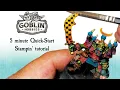 5 Minute Goblin Hobbies Quick-Start Stampin Tutorial