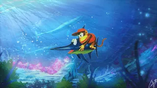 Aquatic Ambience Donkey Kong Country 1 Hour Deep Ambience Loop 