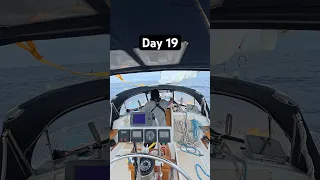 Day 19 sailing from Oregon to Hawaii