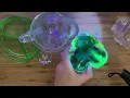 How fluorescence is used to help identify vintage glass
