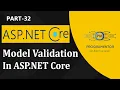 32 Model Validation In ASP NET Core 6 Data Annotations Form Validation