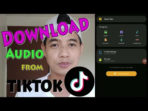 Download MP3 How to download Audio from TIKTOK