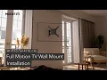 Full Motion TV Wall Mount MI-4110 Installation