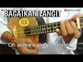 UKULELE SENAR 3 POTRET | BAGAIKAN LANGIT | UKULELE COVER | Rukhi Cover