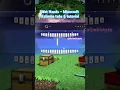Wet Hands c418 Minecraft - kalimba tabs tutorial