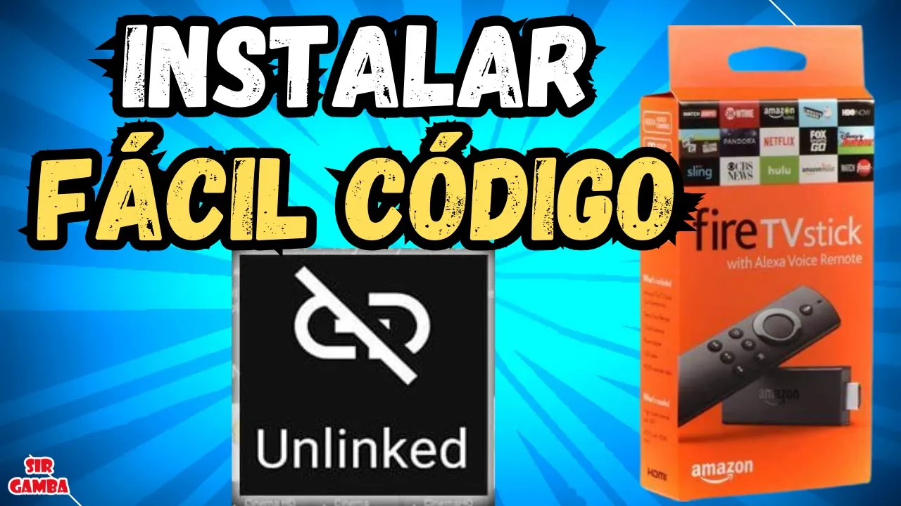 ¡Instala UNLINKED con Downloader en Fire TV Stick en 1 MINUTO! [STREAM CODE 🔥]