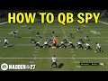 How to QB Spy On Madden 27 EASY
