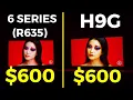 TCL 6 Series R635 VS Hisense H9G