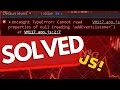 How to solve Uncaught TypeError Cannot read properties of null addEventListener Fixed Error