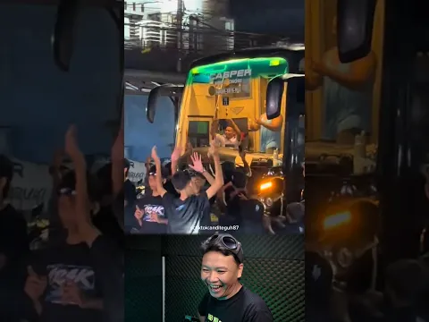 crew bus ikutan horeg