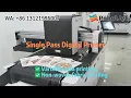 RobotJet Single Pass Digital Printer Variable data printing non-woven fabric