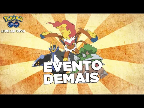 EVENTO DEMAIS, VOCÊ ESTA CANSADO DE JOGAR POKÉMON GO? LIVE AO VIVO