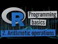 R programming - Arithmetic operations