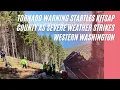 Tornado warning startles Kitsap County as severe weather strikes western Washington