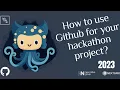 AI Hackathon tutorial How to use Github for your hackathon project