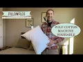 Pillowflex Poly Cotton Machine Washable Pillow Inserts Premium Virgin Polyester