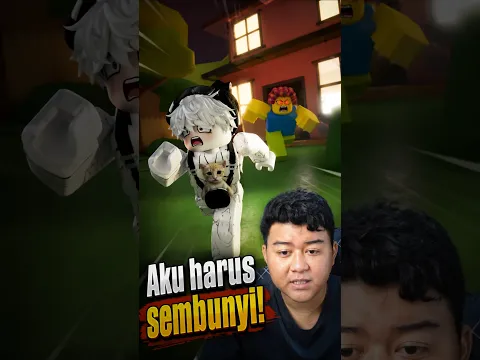 Aku harus sembunyi dari Monster Raksasa ini! 😱