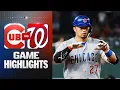 Cubs vs Nationals Highlights 26 MLB Highlights