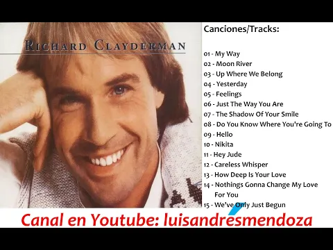 Download MP3 Richard Clayderman - 15 Exitos [Recopilación]