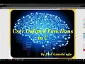 User Defined Functions in C