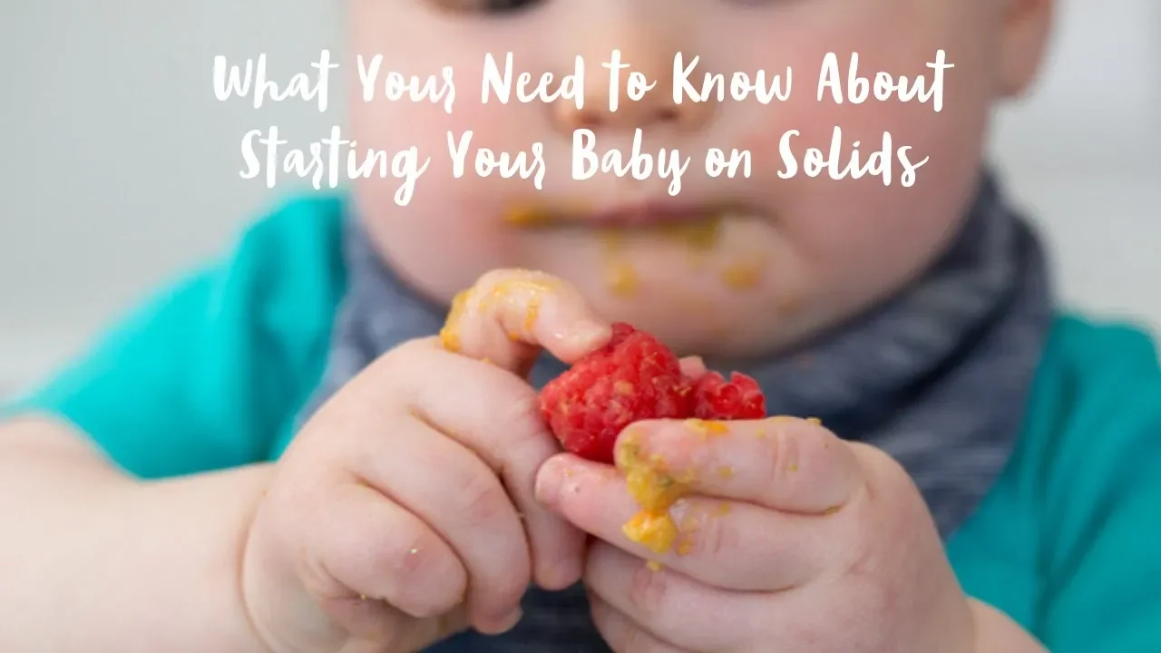 What Your Need to Know About Starting Your Baby on Solids