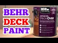 Behr Premium Advanced Deck Over Product Overview Home Depot Deck Paint