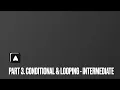 Autorial Part 3 Conditional Looping - Level Intermediate