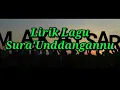 Lagu Makassar - Sura'Undangannu (Lirik)