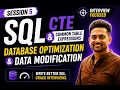 SQL CTE Database Optimization Explained May Batch DE Roadmap