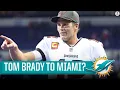 Mike McDaniel Shuts Down Tom Brady To Miami Rumor Calling it Fake News I CBS Sports