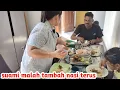 Tuhkan Sampai nambah terus Singham..SEKALU SEKALI LAUK BEGINI ENAAAK