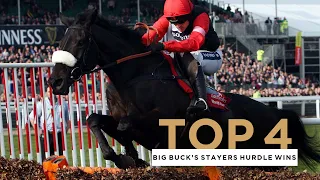 ALL FOUR BIG BUCK S STAYERS HURDLE WINS AT THE CHELTENHAM FESTIVAL
