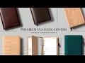 5 Premium materials for custom planner cover